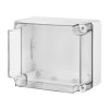 INDUSTRIAL Puszka hermetyczna n/t 440x330x145mm IP65 szara, pokrywa transparentna 2727-01