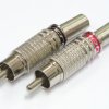 Wtyk RCA CINCH metalowy duży