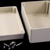 ABS enclosure, (L x W x H) 165 x 105 x 78 mm, light gray (RAL 7035), IP65, RS5305S