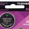 bateria litowa mini Toshiba CR2430