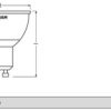 Żarówka LED GU10 4,5W = 25W 250lm RGBW 120 OSRAM Star Pilot