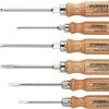 Screwdriver kit, PZ1, PZ2, 3.5 mm, 4.5 mm, 5.5 mm, 7 mm, Pozidriv/slotted, 162ZK6SO