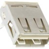 Złącze USB A Przewlekany Żeński ,1-portowe