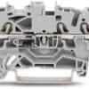 3 conductor component terminal with diode 1N4007, spring-clamp connection, 0.75-4.0 mm², 500 mA, gray, 2002-1311/1000-410
