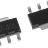 MOSFET N-kanałowy 1,7 A SOT-223 100 V SMD Pojedynczy 2 W 350 miliomów