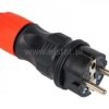 Wtyczka gumowa 16A 250V z/u IP54 WT-54