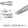 Soldering tip, Blade shape, JBC-C115112