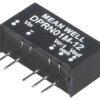 Przetwornica DC/DC, 1W, Uwej: 11,4...13,2 VDC, Uwyj: 12 VDC DPRN01M-12