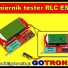 Tester miernik elementów RLC i półprzewodników