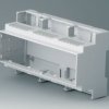 PC DIN rail enclosure, (L x W x H) 58 x 160 x 90 mm, light gray, B6706102