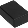 ABS enclosure, (L x W x H) 45.65 x 31.35 x 15.55 mm, black, IP53, 4U32050302005