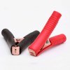 90 mm - 100A - Medium Battery Clamps - Crocodile Clips - 2 pcs - Black & Red