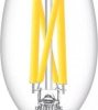 Żarówka LED MASTER 5.9W zam 60W 806lm ściemnialna 2200 2700 K LEDCandleDT5.9-60W E14 927 B35 CLG Szkło przezroczyste5latgwar