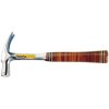 Estwing 23524 E24S Straight Claw English Pattern Hammer Leather Grip, 24oz/672g