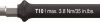 Trzon wymienny TORX do easyTorque seria 28595 T10x110mm / max. 3,8Nm 46906
