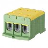 Listwa zaciskowa 3-torowa Al/Cu 35-240mm2 na szynę TH35 żółto-zielony FJ-E240/3/D HEDO