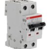 Wyłącznik nadprądowy MCB, Typ C, 2-biegunowy, 2A, 440V, 500V, na szynę DIN, ABB S202M-C2UC2A, S200MUC