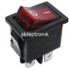 Przełącznik koł. ON/OFF MK1012C 3A 250V podśw.