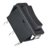 Przełącznik kołyskowy Wł.-wył.-wł. podświetlany 16A SPDT Czarny IP20 Kwadrat RS PRO