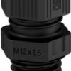 Cable gland, M63, 68 mm, Clamping range 36 to 48 mm, IP68, black, 2022978