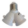 Rozgałęźnik Oprawkowy Adapter Przejściówka E27 - 2X E27 / 24555