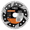 Tarcza tnąca diamentowa 125x22,2mm Turbo NEO TOOLS 57-626 do cięcia betonu, granitu, marmuru itp.