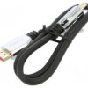 CA-HDMI30CU-0018BK Kabel HDMI wtyk z obu stron guma HDMI 2.1 1,8m czarny 30AWG