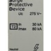 Urządzenie ochrony przeciwprzepięciowej 275 V na szynę DIN ABB Urządzenie ochrony przeciwprzepięciowej 80kA