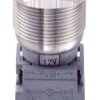 Przycisk wandaloodporny chwilowy TRU COMPONENTS LAS1-BGQ-11E/G/12V, 1 x wył/(wł), IP67, 1 szt.