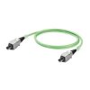 kabel LAN Weidmüller 1312690030, 1 szt., RJ45, CAT 5e, S/UTP, 3.00 m, zielony