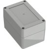 ABS enclosure, (L x W x H) 120 x 80 x 75 mm, light gray (RAL 7035), IP65, BYB-3-90H0199