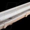 OPT 6742 LED-Tube-Fixture, 48 W, 3600 lm, 4500 K, 158.5 cm, IP65, 2 flame