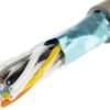 Kabel do transmisji danych 5 -parowy 0,35 mm² 10 -rdzeniowy Ekranowany 22 AWG AWG PVC 300 V