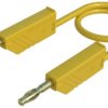 Przewód pomiarowy Hirschmann Test & Measurement MLN 50/2,5 GE, żółty