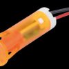 QS83XXO12 Indicator LED, 12 V DC, 8 mm, wired, orange