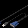 DS-19231 KVM cable set, VGA, USB, 1.8 m