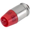 EAO 10-2J09.1062 LED single T1 3/4 MG red 12VAC/DC 7/14mA half-wave rect.