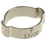 Opaska zaciskowa średnica wew 17 → 20mm z uszami RS PRO Stal nierdzewna szerokość 7.5mm