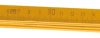 Miara składana drewniana 2 m, żółta