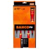 Bahco B220.005 BahcoFit Insulated VDE Screwdriver Set Slot/PH - 5 Piece