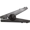 Alligator clip, AWG 10, 30 A, 80 mm, black, BU-112-0