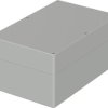 ABS enclosure, (L x W x H) 250 x 160 x 120 mm, light gray (RAL 7035), IP65, 03241000