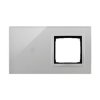 Panel dotykowy Simon 54 Touch, 2 moduły, srebrna mgła