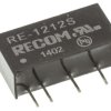 Przetwornica DC-DC, 1W, Uwe 10,8 → 13,2 V DC, Uwy 12V dc, Iwy 84mA, Recom