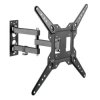Uchwyt do TV lub monitora Maclean, uniwersalny, max VESA 400x400, 23-55, 30kg, czarny, MC-701N