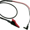 Electro PJP 432-100 Przewód pomiarowy zaciski krokodylowe 100 cm 1 szt.