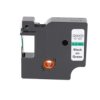 Taśma D1 45019 do drukarki DYMO 12mm 7m zielona taśma czarny nadruk