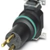 Plug, 3 pole, SMD, screw locking, straight, 1418665