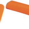 Protection and insulating grommet, inside Ø 12 mm, L 50 mm, orange, PCR, -30 to 90 °C, 02010008005