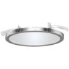 LightMe LM85667 Aqua LED Recessed Light 8W Monochrome Silver Leaf